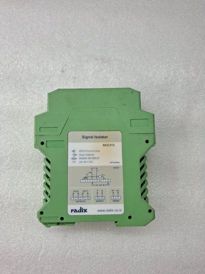 radix SCC313 signal Isolator 24VDC free fast ship scc313